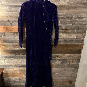 Vintage Purple Young Society Dress